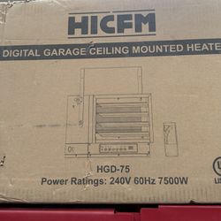 5600W Industrial Space Heater | 600 SqFt UL Safety 