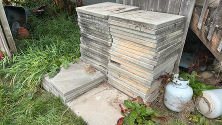 2’ X  2’ concrete pavers. 50 each.