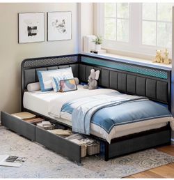 Twin corner bed