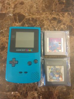Gameboy Color w/2 Games