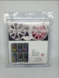 20 Pc Jdm Tuner Spline Lug Nuts