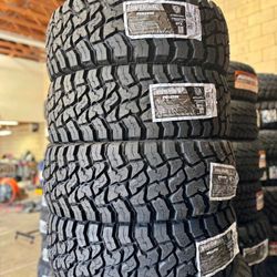 33x12.50R15LT Set Of 4 Pegasus Mtx New Tires 