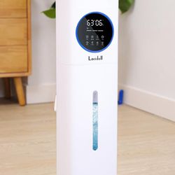 LACIDOLL Warm and Cool Mist Humidifiers for Bedroom Home, 2.1gal Quiet Humidifier for Large Room up to 500 ft with Customized Humidity, Night Light, E