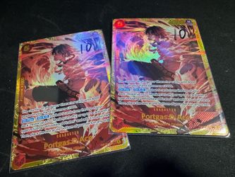 One Piece TCG Portgas.D.Ace Secret Rare Card (OP16-118)