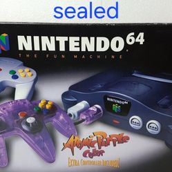 Nintendo 64 Sealed Console N64