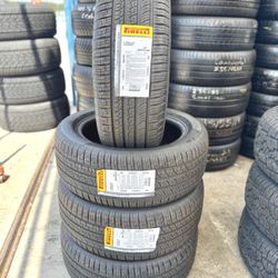 215/55/17 Pirelli Set Of New Tires Installed And Balanced