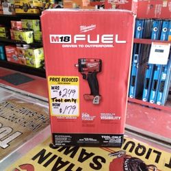 Milwaukee M18 Fuel 3/8" Compact Impact Wrench (Tool Only)
