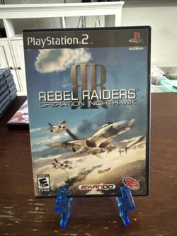 Ps2 Rebel Raiders Operation Nighthawk 2006 Playstation 2 PS2 Flying Combat Sim