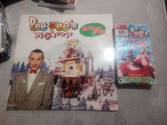 Pee-wee's Playhouse Christmas Special LaserDisc + VHS