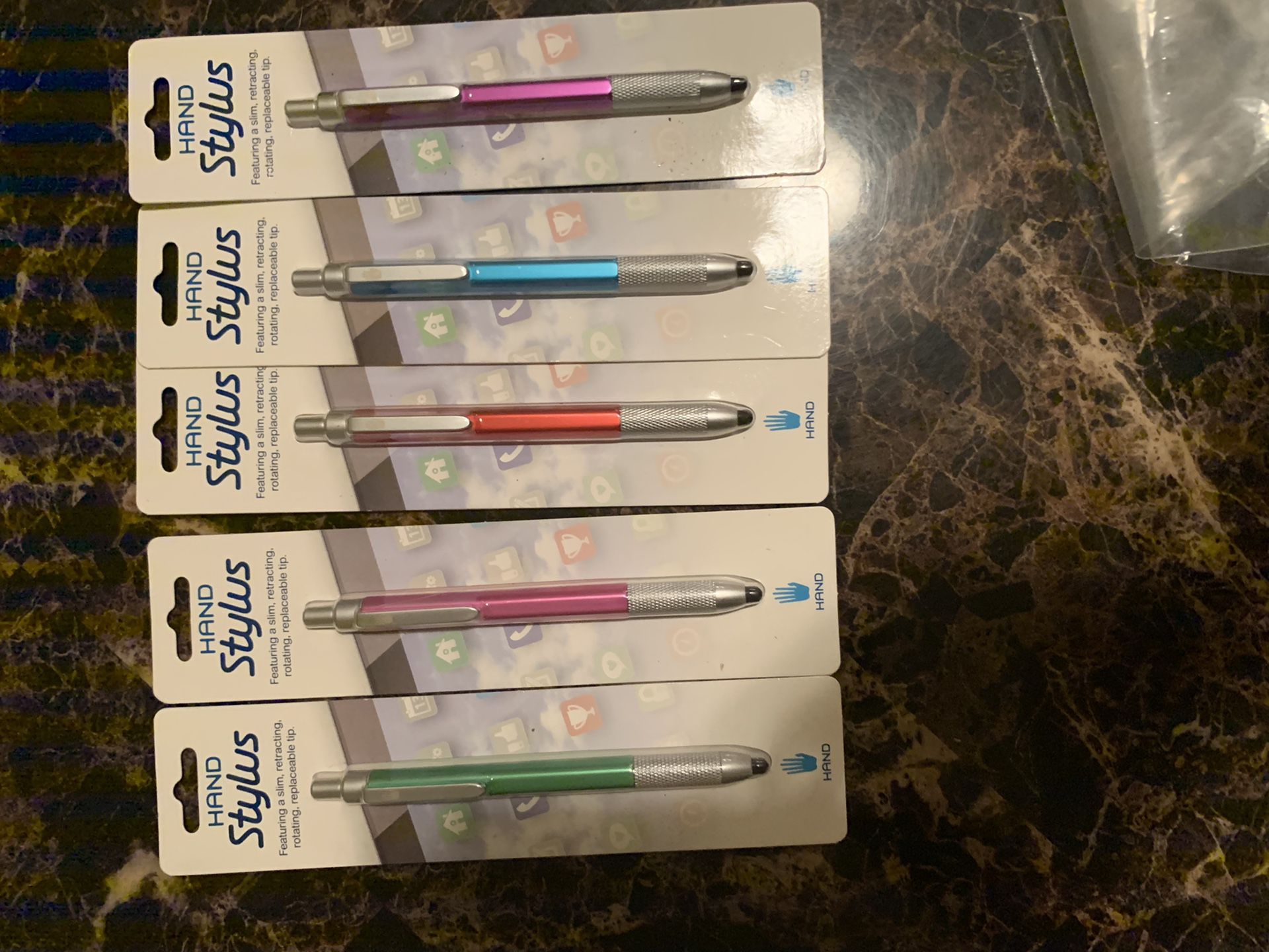 5 stylus pens for $3 for the pack