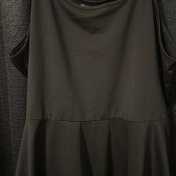 SHEIN Black Short Sleeve Top