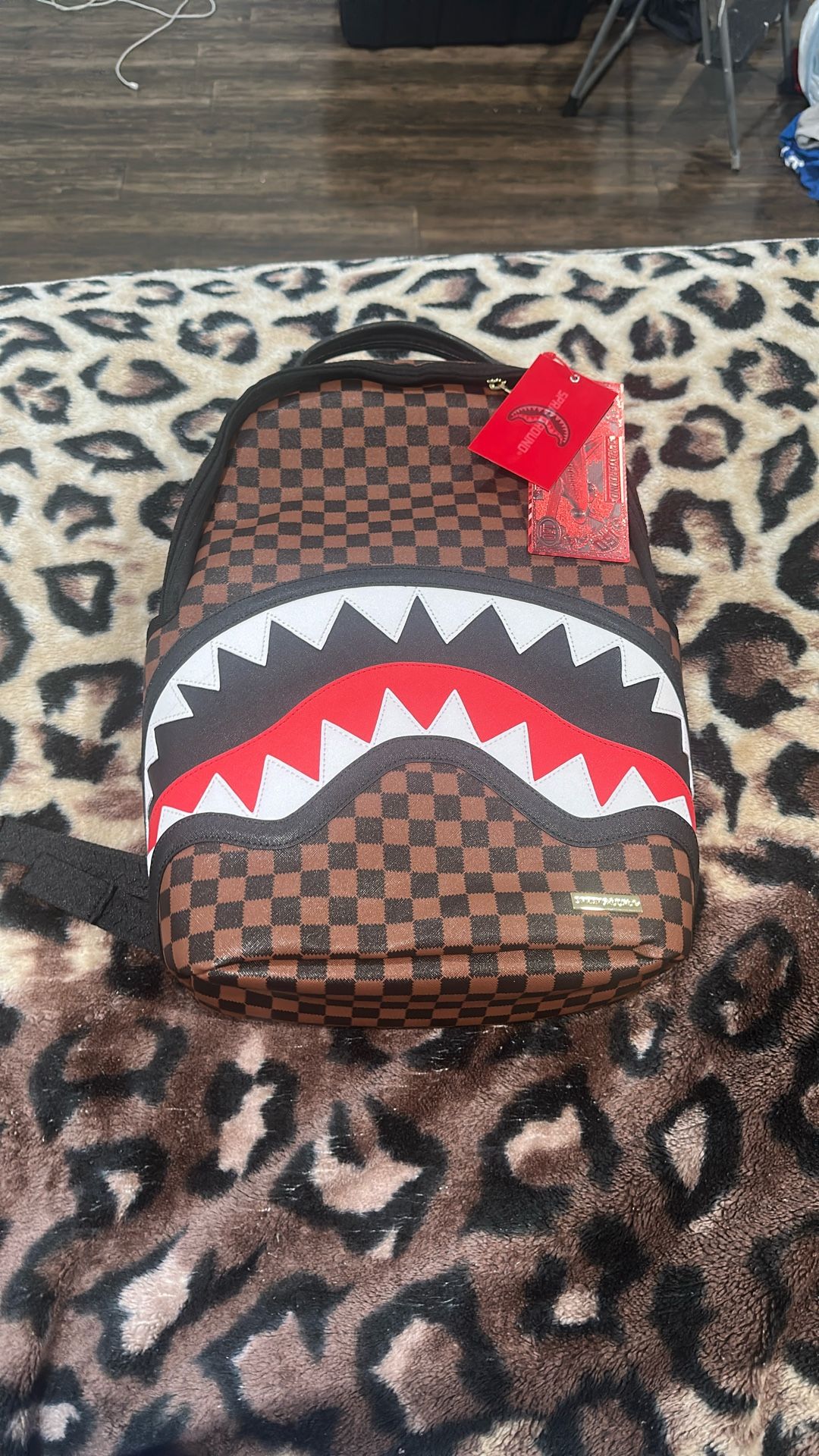 Sprayground Backpack Leather