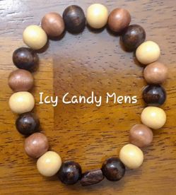 Nice Wood Bead Bracelet for Sale