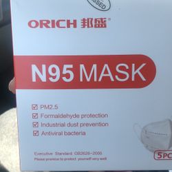 N 95 masks $5 for 5