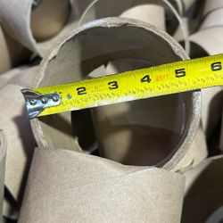 Packaging Cardboard Sleeves 5” Diameter