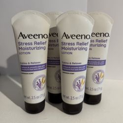 Aveeno Stress Relief Moisturizing Lotion, Lavender Scent
