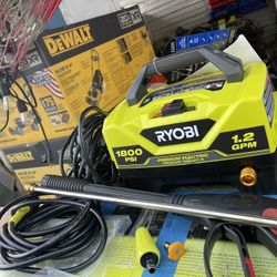 RYOBI 1,600 PSI 1.2 GPM Electric Pressure Washer