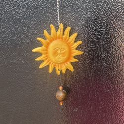 Sunshine Face & Star Wind Chimes