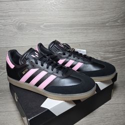 Adidas Samba Messi Black Pink Gum Bottom Soccer Shoes Mens Sizes JP7845