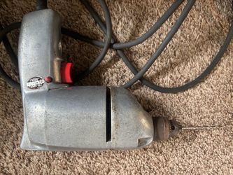 Corded Electric Drill with Bit