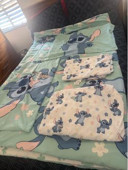 5-piece twin Stitch bedding set