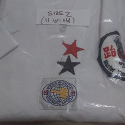 FREE Master Shon's Taekwondo Size 2
