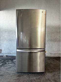 Kenmore stainless steel refrigerator