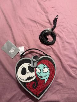 Sally and Jack skellington  crossbody bag