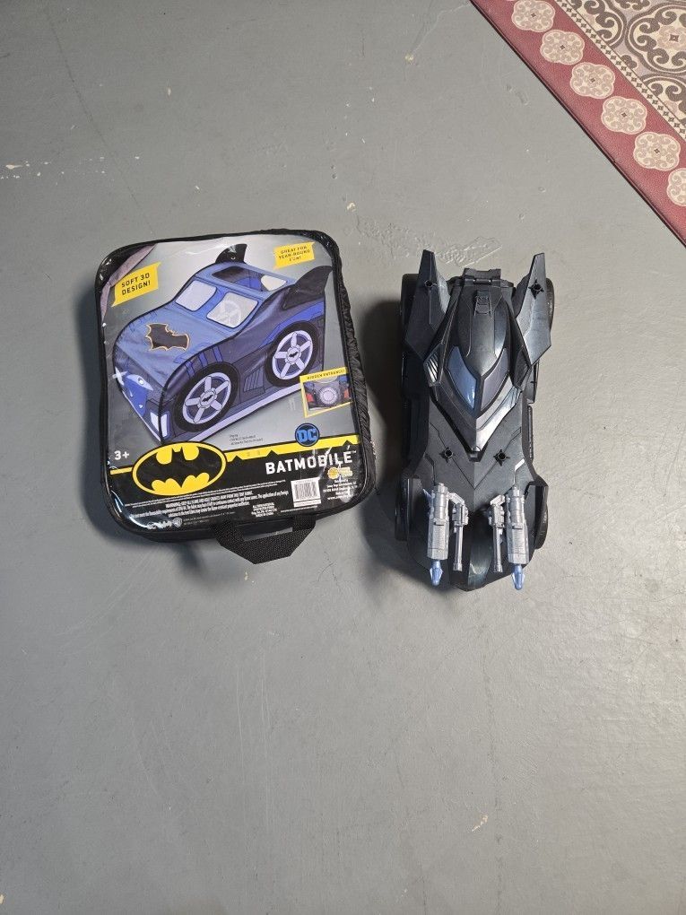 Batman Car And Tent