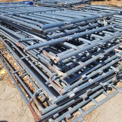12' and 16' Galvanized Steel Fence Gates