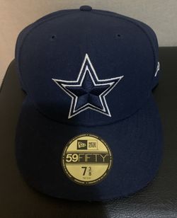 Dallas Cowboys Men’s Fitted Hat Cap, Navy New Era 59Fifty