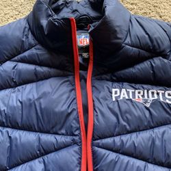 NFL Patriots Puffer Coat