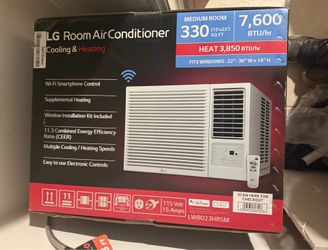 LG ac 7600 btu