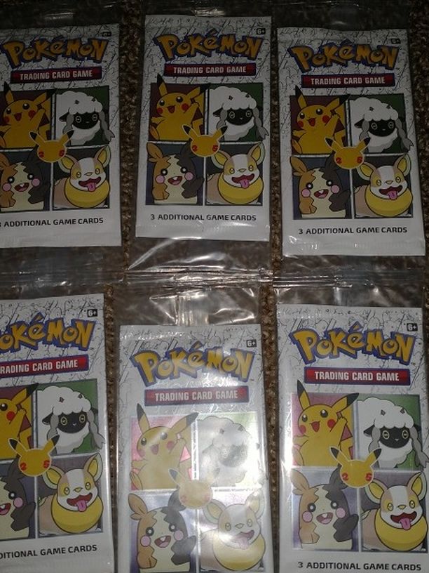 6 Packs Of General Mills. 25th Anniversary Card Packs Sealed