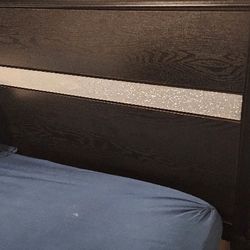 King Bed with Mattress 