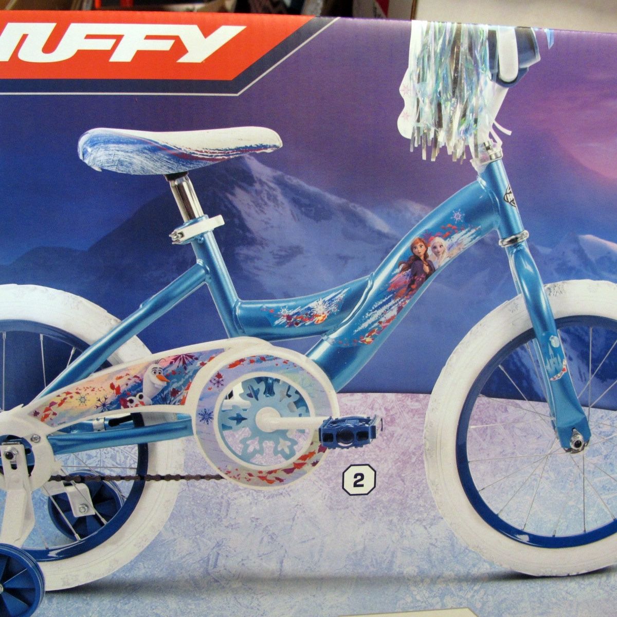 Girls Kids HUFFY Disney Frozen 2 Anna Elsa Blue Bike 16 Bicycle for Sale in San Francisco CA OfferUp
