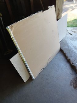 Leftover bathroom material