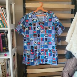 Animal Scrub Top