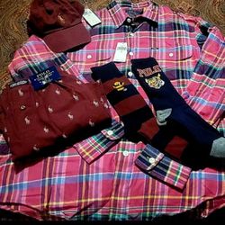 XL Ralph Lauren Polo Bundle.