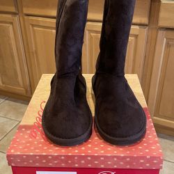 Rck Bella Micro Fabric Suede Boots