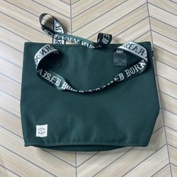 Born X Raised Tote Bag Emerald Green *RARE*