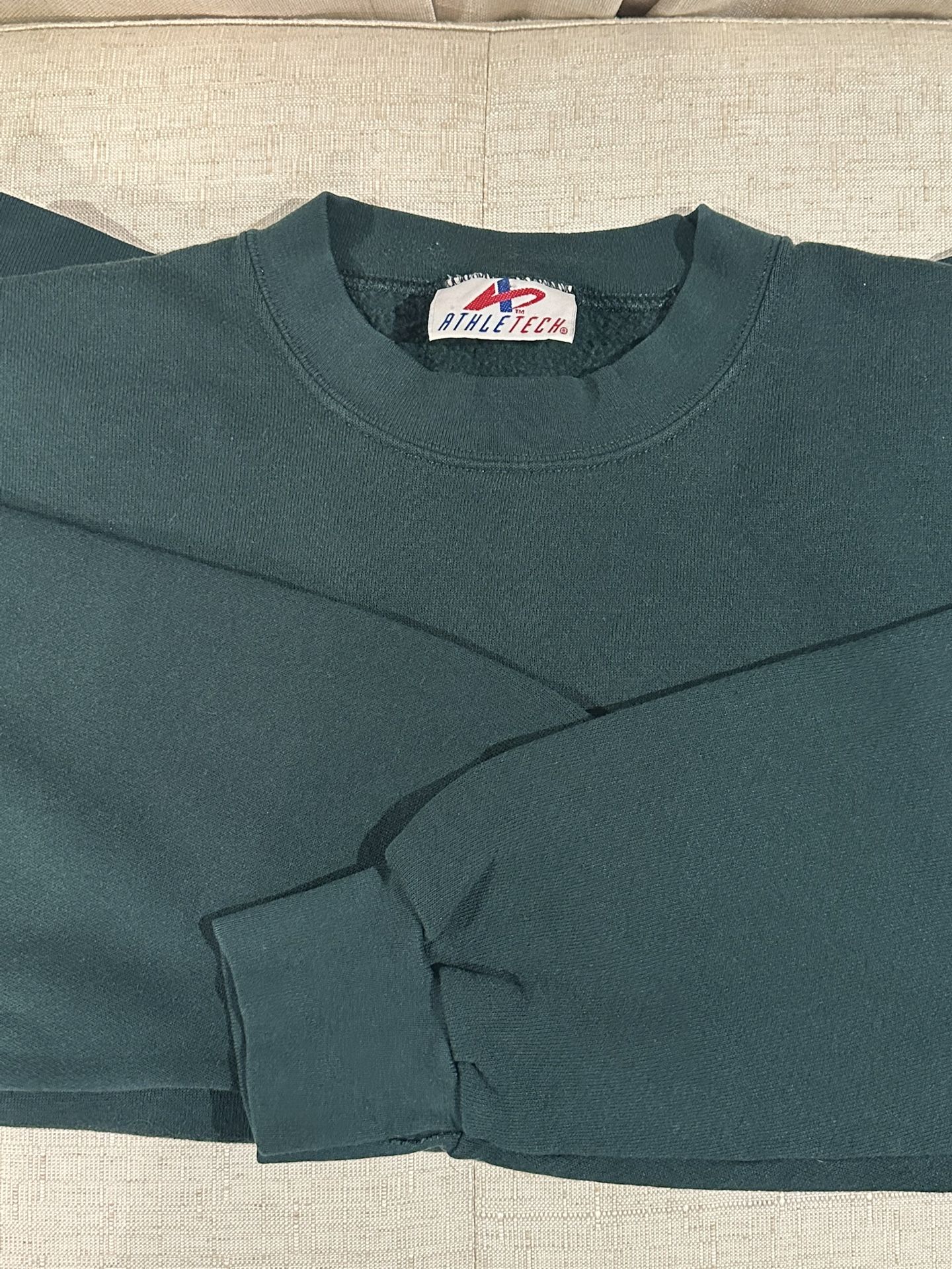 Men’s Athletech Sweatshirt Dark Green Xl