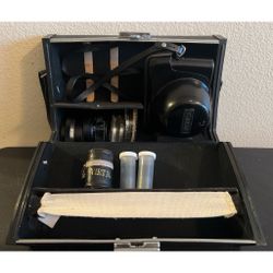 Yashika Electro 35 With Extra Lenses Case & Accessories 