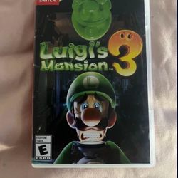 Nintendo Switch Game Luigi’s Haunted Mansion