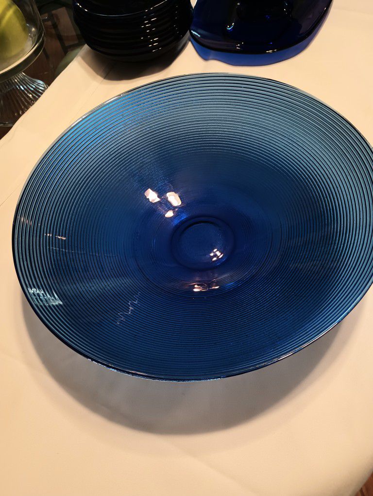 Cobalt Blue Glassware