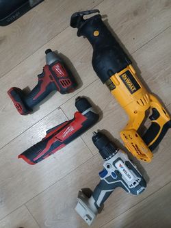 Milliuake and dewalt