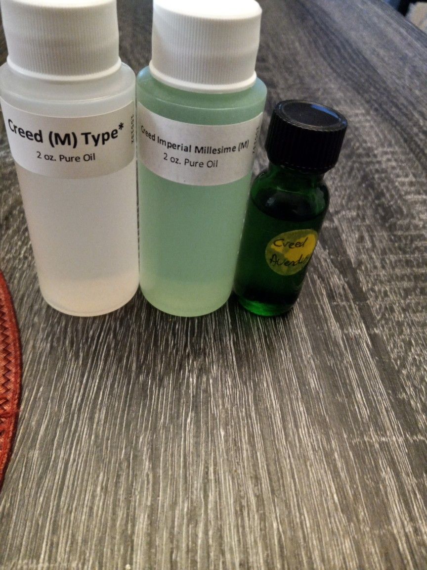 Mens And Women's Uncut Oils