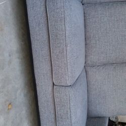 New Condition 78" × 35 Gray Couch 