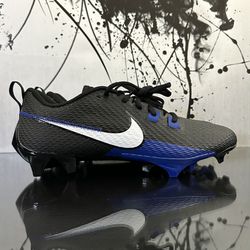 Nike Vapor Edge Speed 360 2 Football Cleats FN7764-003 Black Blue Mens Size 10.5