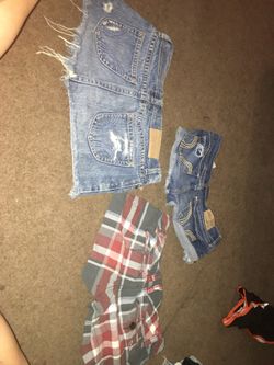 Hollister shorts & skirt